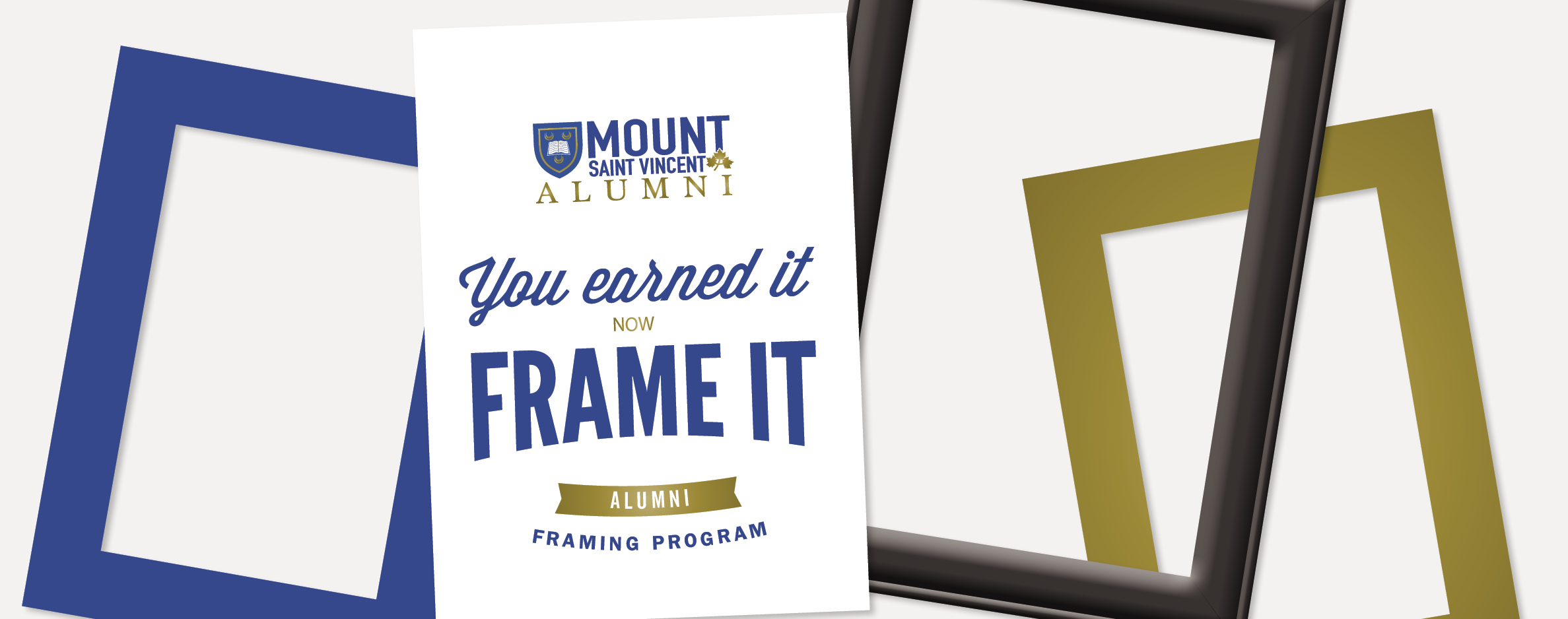 Mount Saint Vincent University Alumni Framing Program